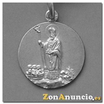 MEDALLAS SAN NICOLAS DE BARI EN ORO Y EN PLATA.